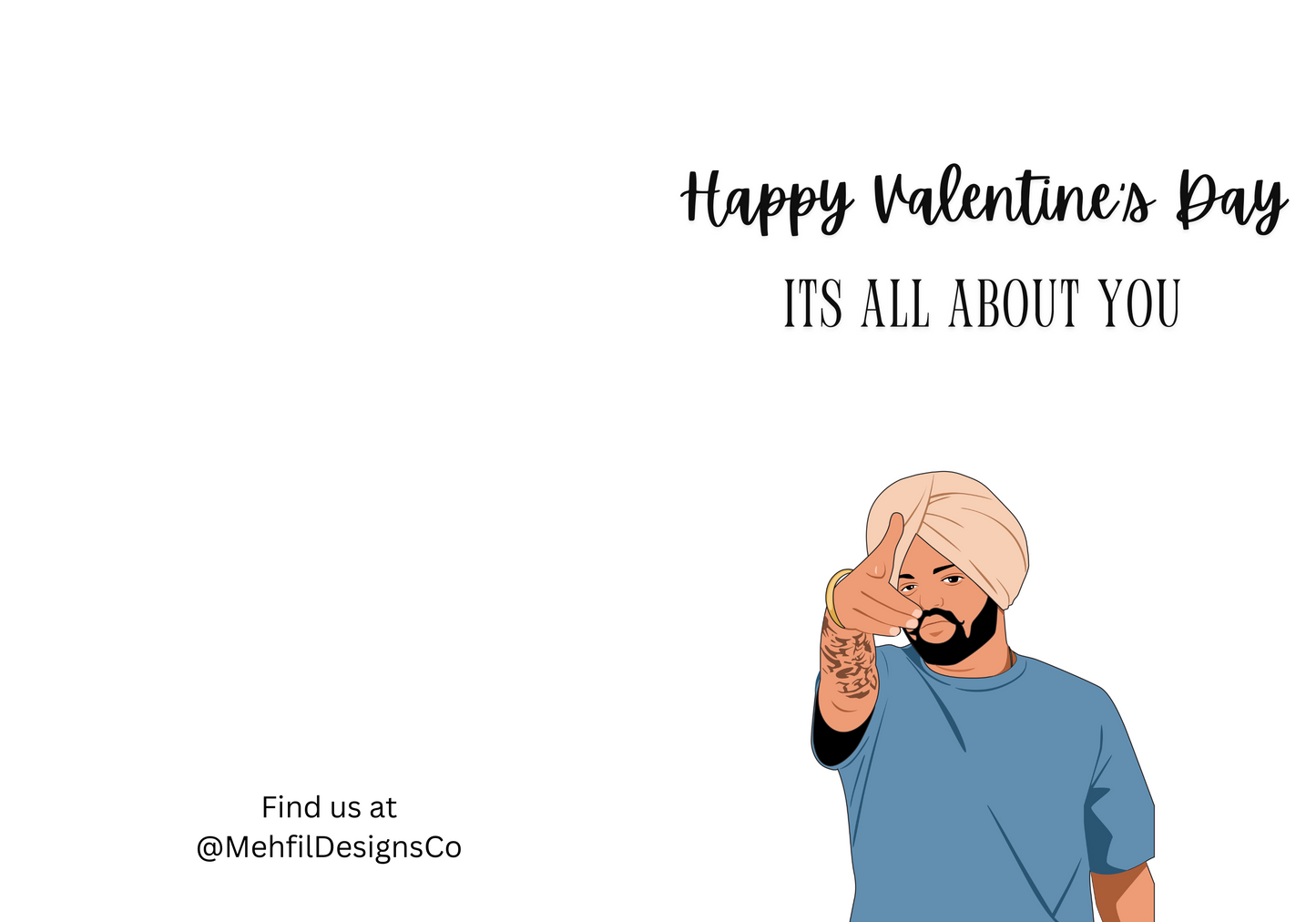 Its All About You Card