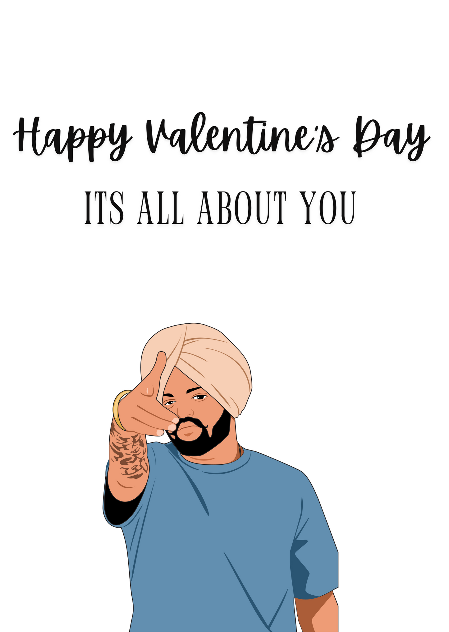 Its All About You Card